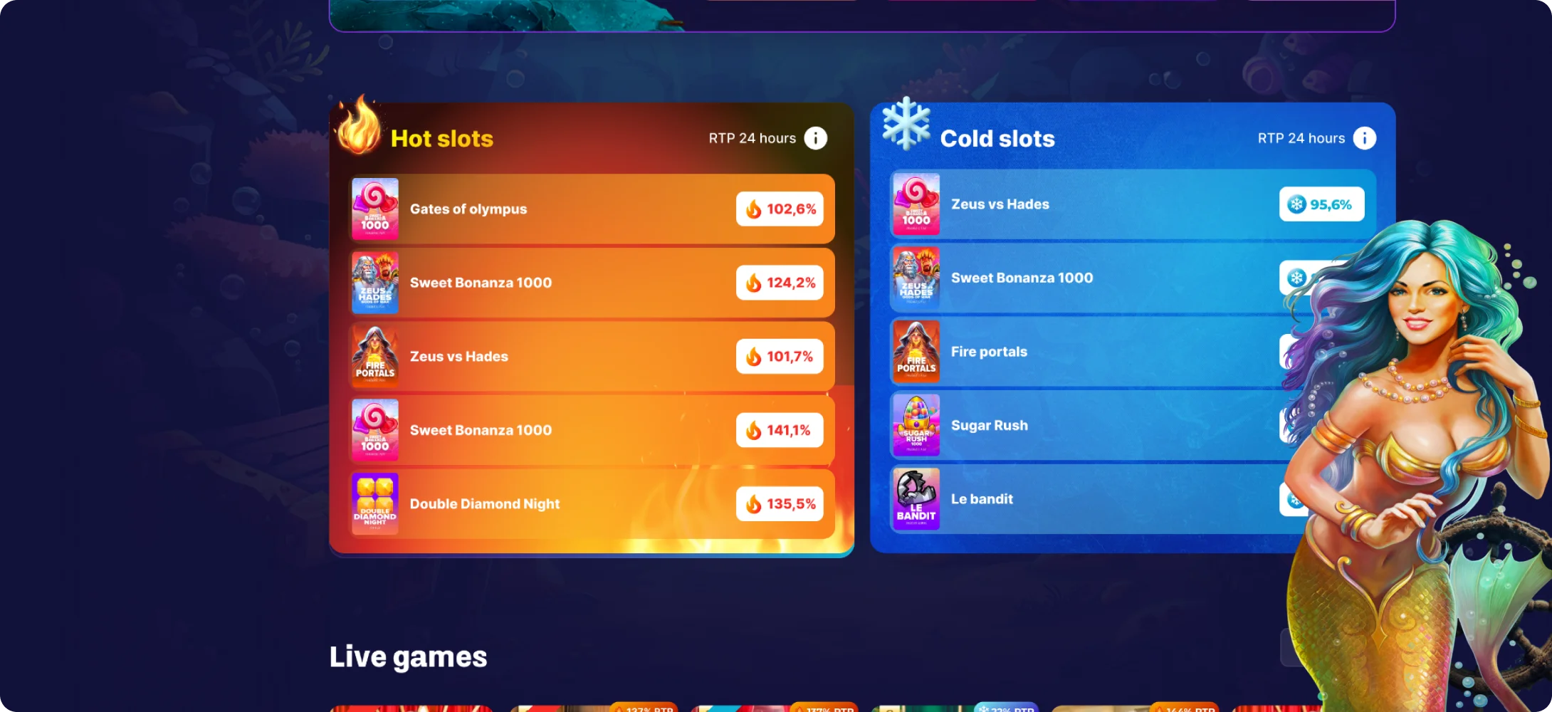 Triton Slots online