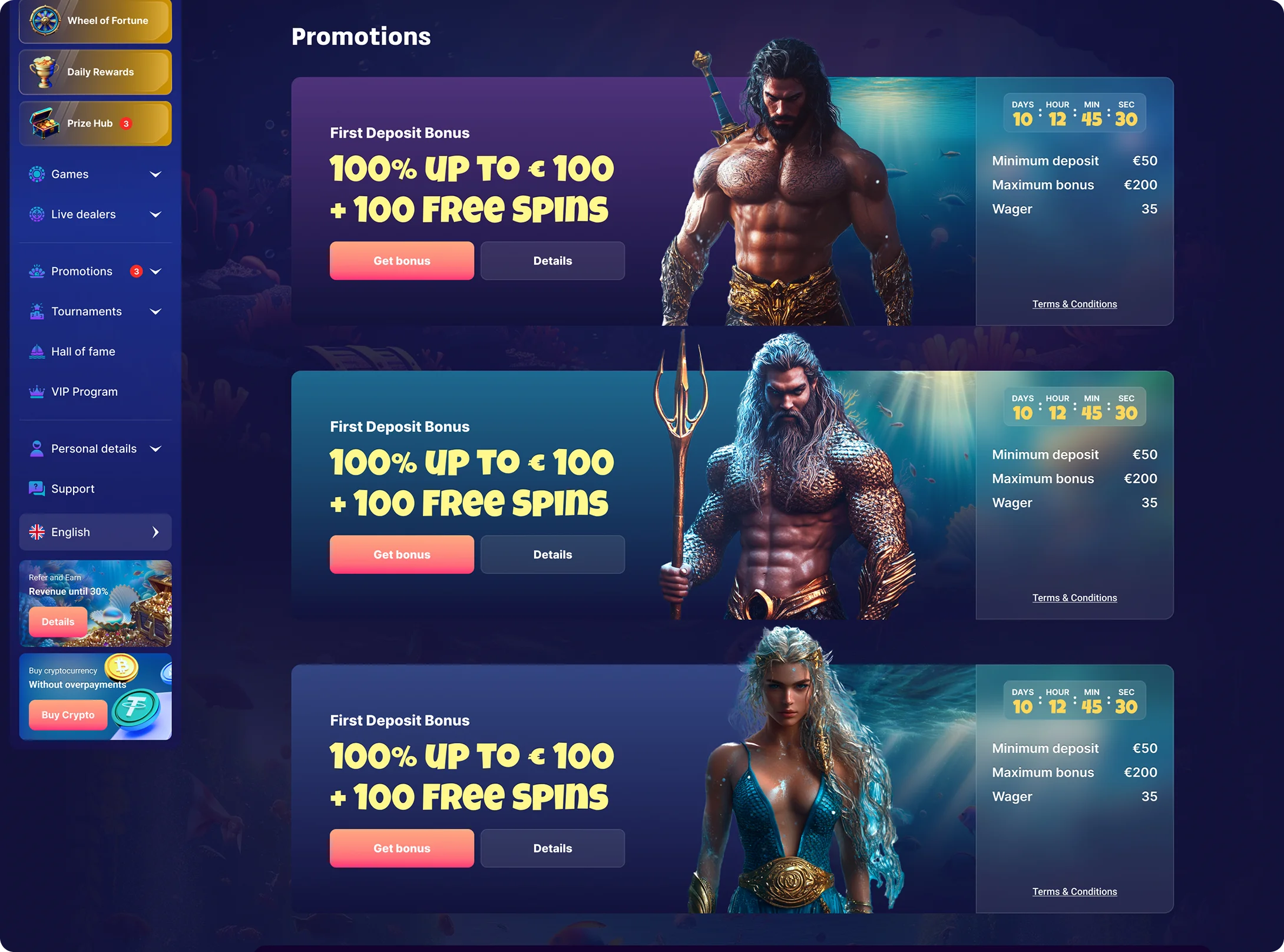 Triton Slots casino